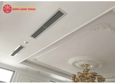 Cách lắp đặt máy lạnh âm trần nối ống gió