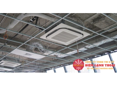 Quy trình lắp đặt máy lạnh âm trần