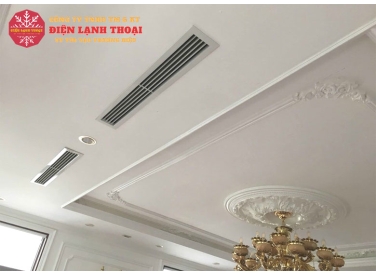 Chi phí lắp máy lạnh giấu trần nối ống gió uy tín
