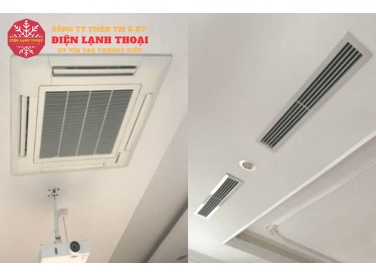Phân biệt máy lạnh âm trần và máy lạnh âm trần nối ống gió