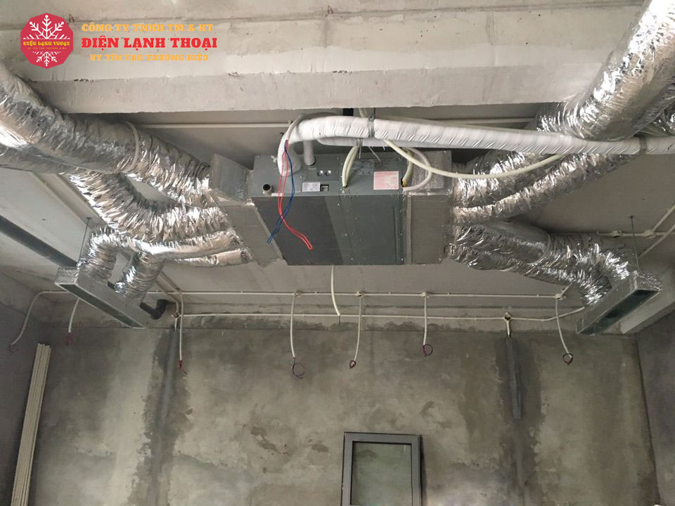 Lắp đặt điều hòa âm trần nối ống gió tại TPHCM