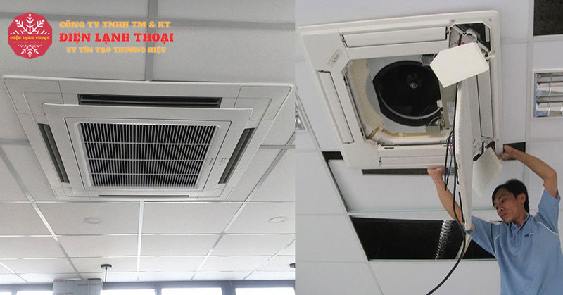 Lắp đặt điều hòa âm trần nối ống gió tại TPHCM