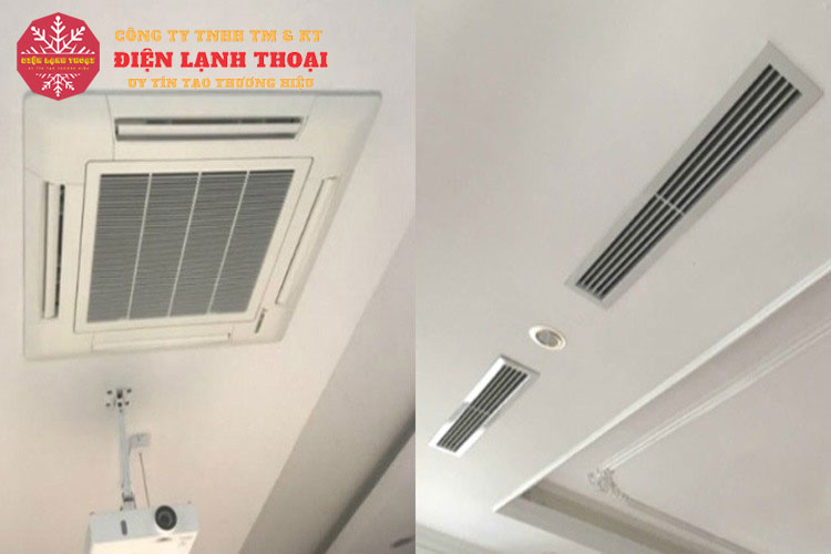 Phân biệt máy lạnh âm trần và máy lạnh âm trần nối ống gió