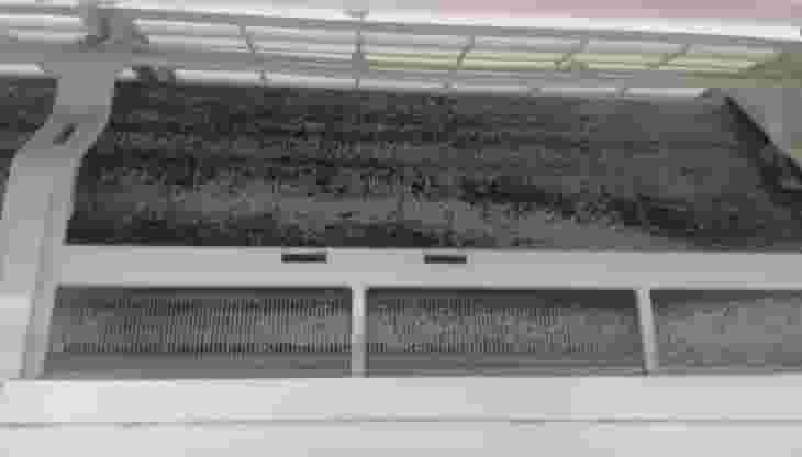 dàn lạnh điều hòa dàn lạnh bám bụi