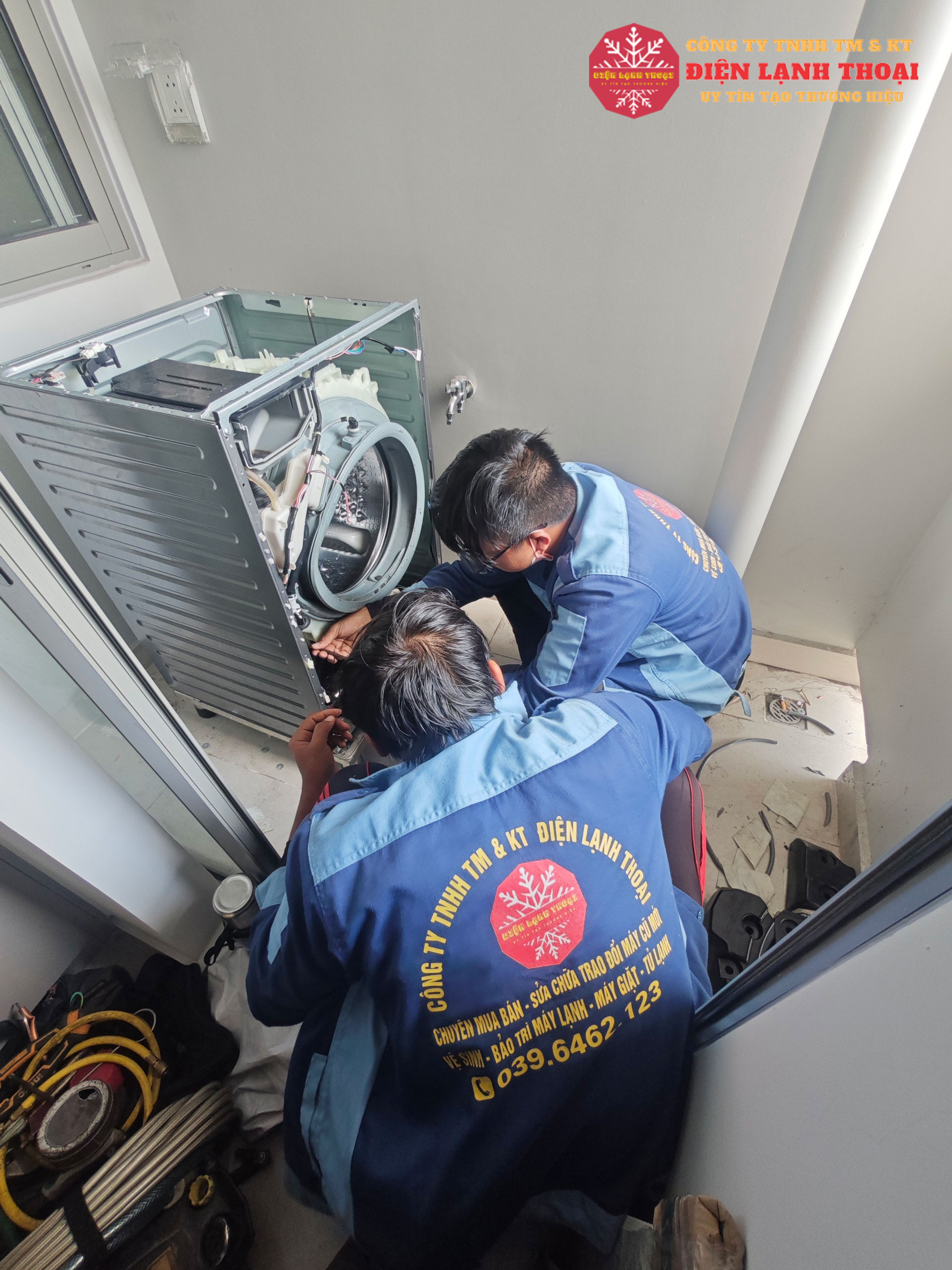 Điện Lạnh Thoại cung cấp dịch vụ sửa máy giặt tại nhà giá rẻ TPHCM